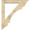Ekena Millwork Olympic Traditional Rough Sawn Bracket w/ Offset Brace, Douglas Fir, 6"W x 36"D x 40"H BKT0604X36X40OLY01RDF - alternate 4